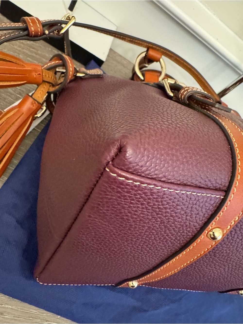 Dooney & Bourke Bristol Satchel - Picture 12 of 14